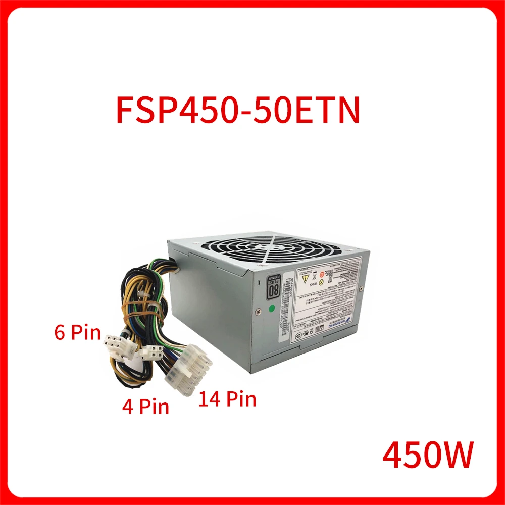 Nuovo adattatore di alimentazione per Server originale 450W 500W  FSP500-50ETN FSP450-50ETN per 14pin 4pin 6pin 54 y8860 54 y8899
