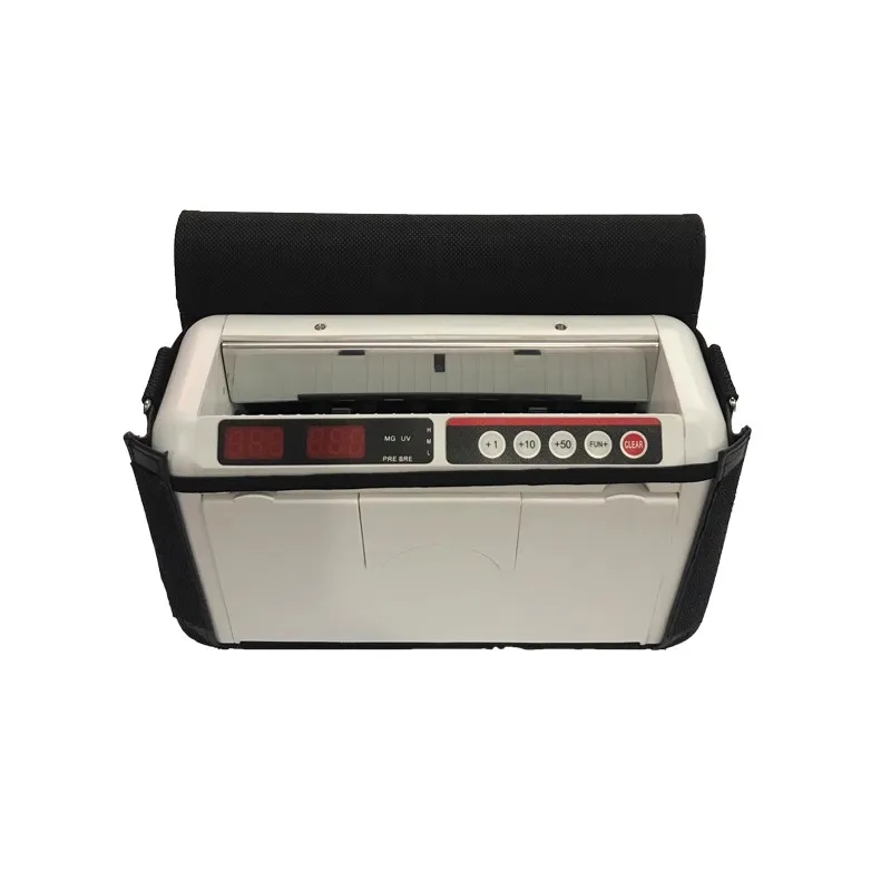 Multinational currency portable counting machine with Backup battery Small portable mini charging counting machine
