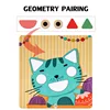 Magnets Jigsaw Puzzle Baby Toys Montessori Materials Geometric Shape Matching Educational Toys For Children Magnetic Tangram 4