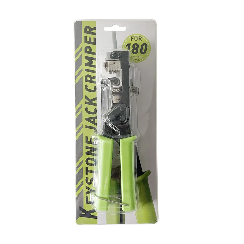 Zoerax Rede Módulo Wire Cutter Keystone Jack Punch Down Tool Rescisão para Cat5 Cat6 4-pair Jacks 180 ° Rj45 - Imagem 4