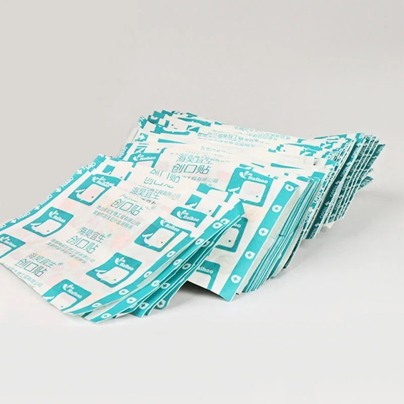 Hemostasia impermeable con patrón de animales de dibujos animados para niños, pegatinas de ayuda de banda, vendaje adhesivo, tiras para heridas, yeso para niños, 50/100 Uds. - Imagen 5