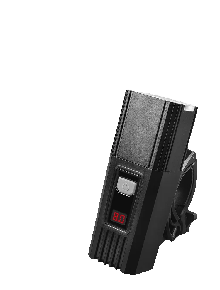 New High Brightness Bicycle LED Road Bike Charging Front Strong Long Range Projection Display Outdoor Riding Light_voghion.com