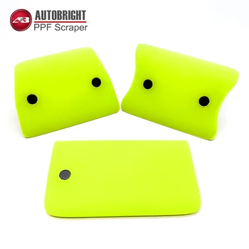 AUTOBRIGHT PPF Kit di strumenti per avvolgimento auto con raschietto magnetico in TPU Carta da parati in vinile Installazione automatica della pellicola Protezione della vernice invisibile
