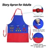 Storytelling Apron Montessori Materials Parish DIY Story Felt Kindergarten Education Teacher Teaching Aids Learning Game for Kid 5