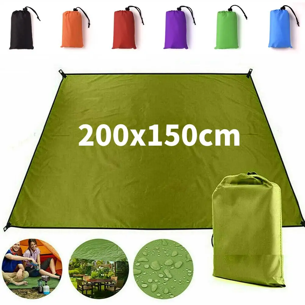 New Tent Tarp Rain Sun Shade Amache Shelter Camping Survival Sun Shelter Picnic Tenda Da Sole Copertura Impermeabile Fuori Accessori Per L'Escursionis