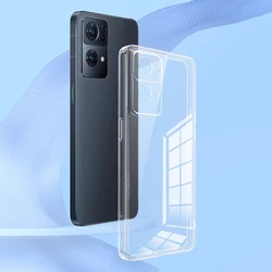 Transparent High - Quality TPU Phone Case - Clear Back Cover for OPPO Reno7 Pro 5G (Clear)