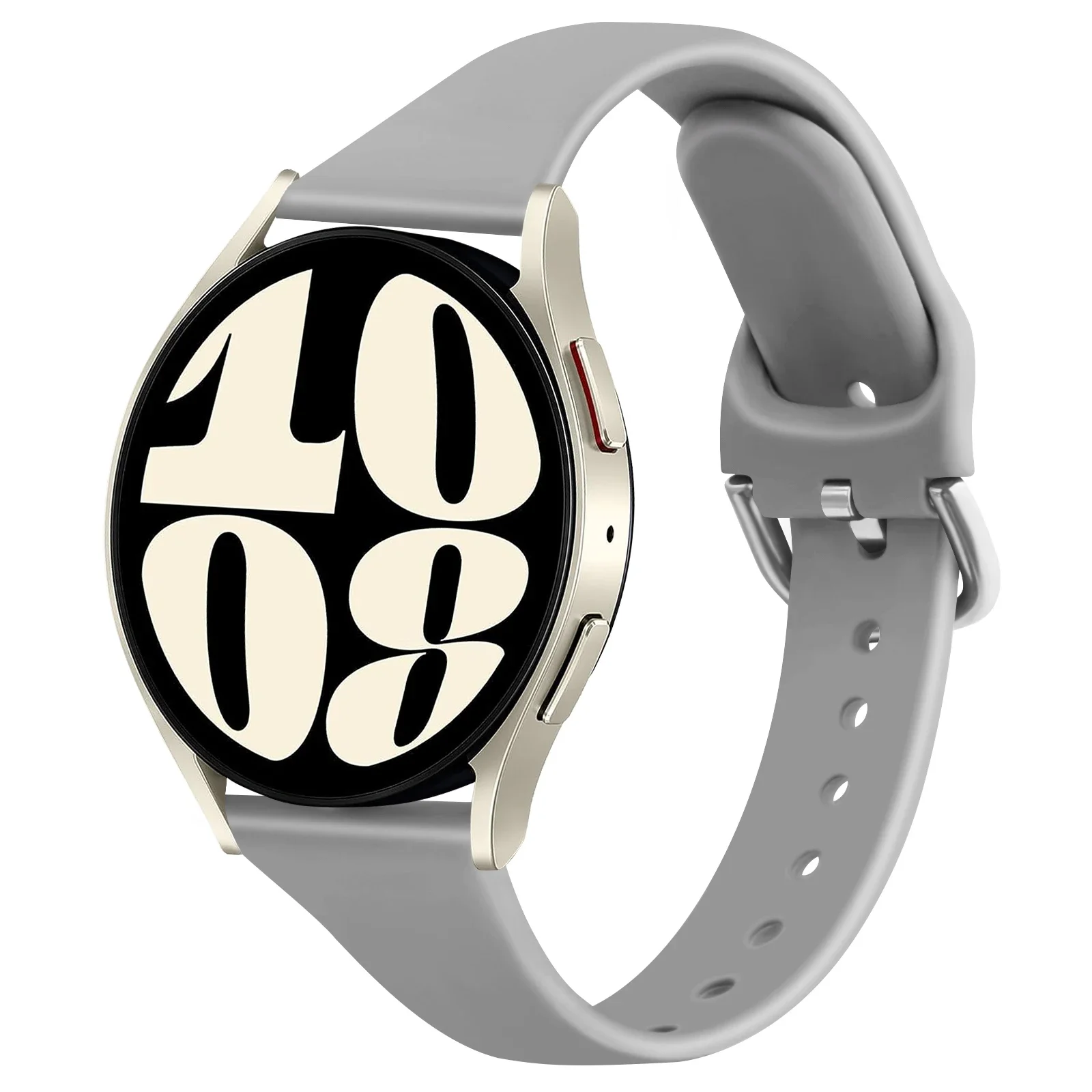 Slim Silicone Watch Band - 20mm Strap