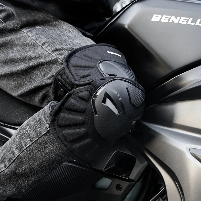 오토바이 무릎 보호대 2개, 낙상 방지 보호 장비, 야외 라이딩 무릎 보호대, 오토바이 스포츠용 오토바이 보호대