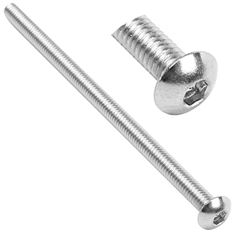 

Винт с круглой головкой из нержавеющей стали M3 * 55-500 шт M3 * 60-100 шт