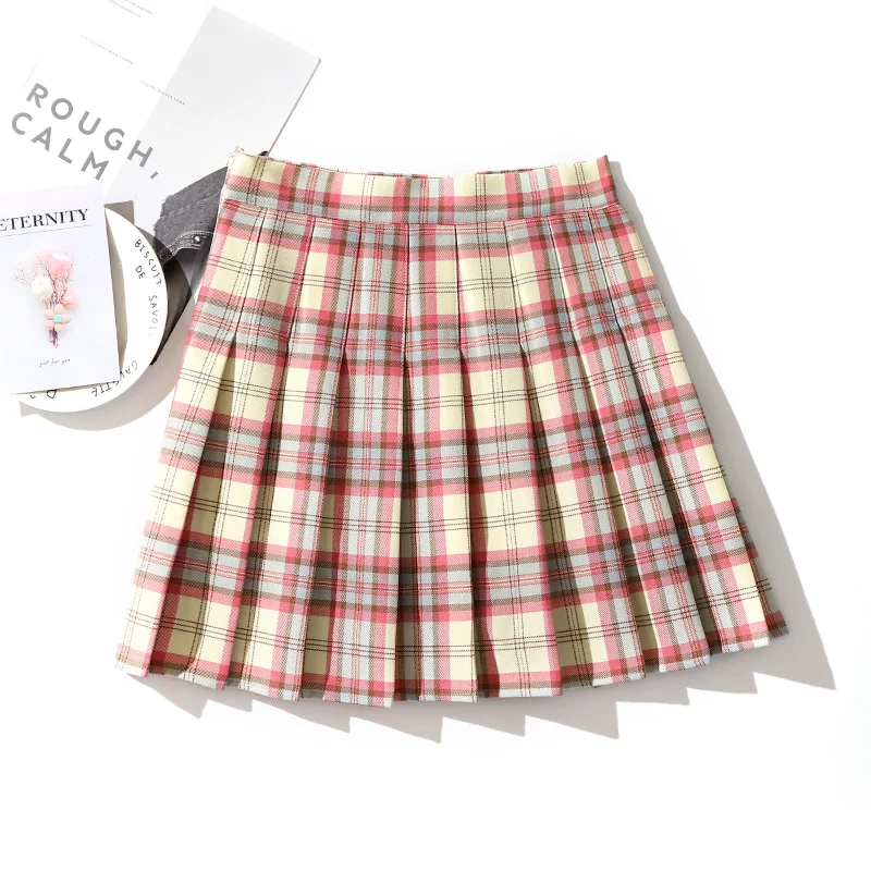 pink plaid