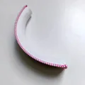 White pink line