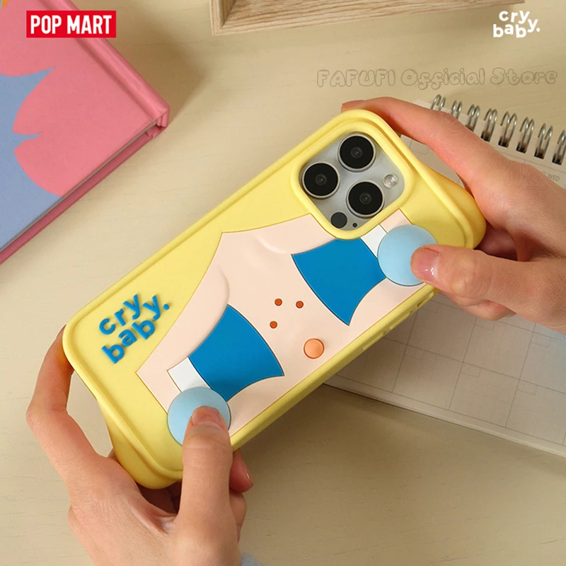 POP MART CRYBABY Sad Club Series - Phone Case for iPhone 15