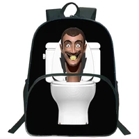Skibidi Toilet Schoolbag Speakerman Camera Man Cartoon Anime Backpack Camcordeman Mochila for Children's Bags for Girls 2
