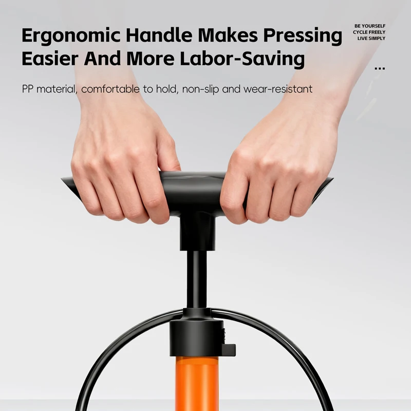 WEST BIKING 160PSI Bike Pump Portable Stainless Steel Floor Pump Presta&Schrader Valve Tire Inflator MTB Road Bike Accessories