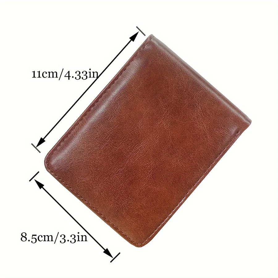 minimalist  Wallet polyester leather Men Wallets money clip Short Male pocket mini Coin Purse Card Holder Wallet Men money bag 6