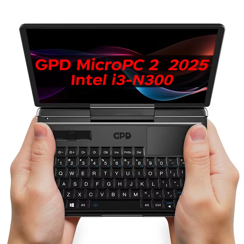 GPD MicroPC 2 2025 7-inch Intel i3-N300 Windows 11 24H2 Pro
