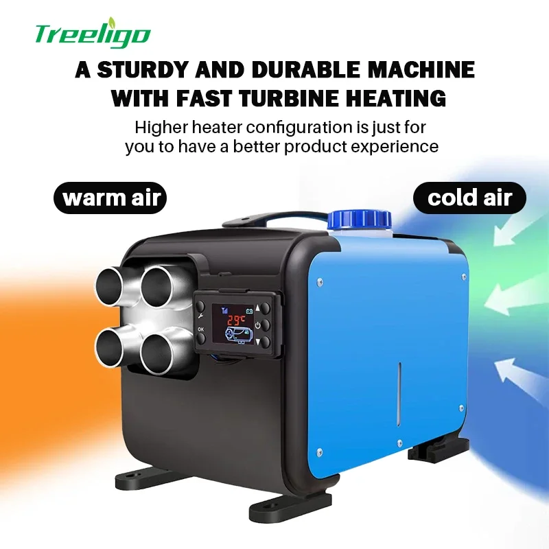 Parking Cooler And Heater 12v 24v 220v Parking Portable Heater With Case Dc Parking Cooler Heater 3