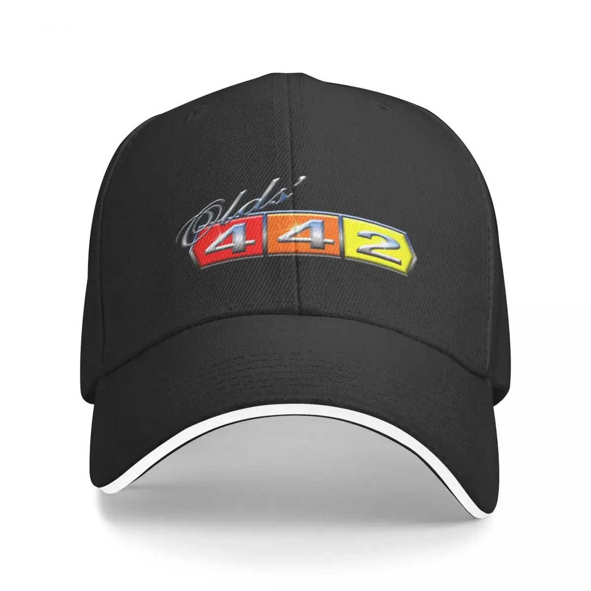 

New Olds' 442 Chrome Baseball Cap Golf Hat Hood Bobble Hat Golf Hat For Men Women's