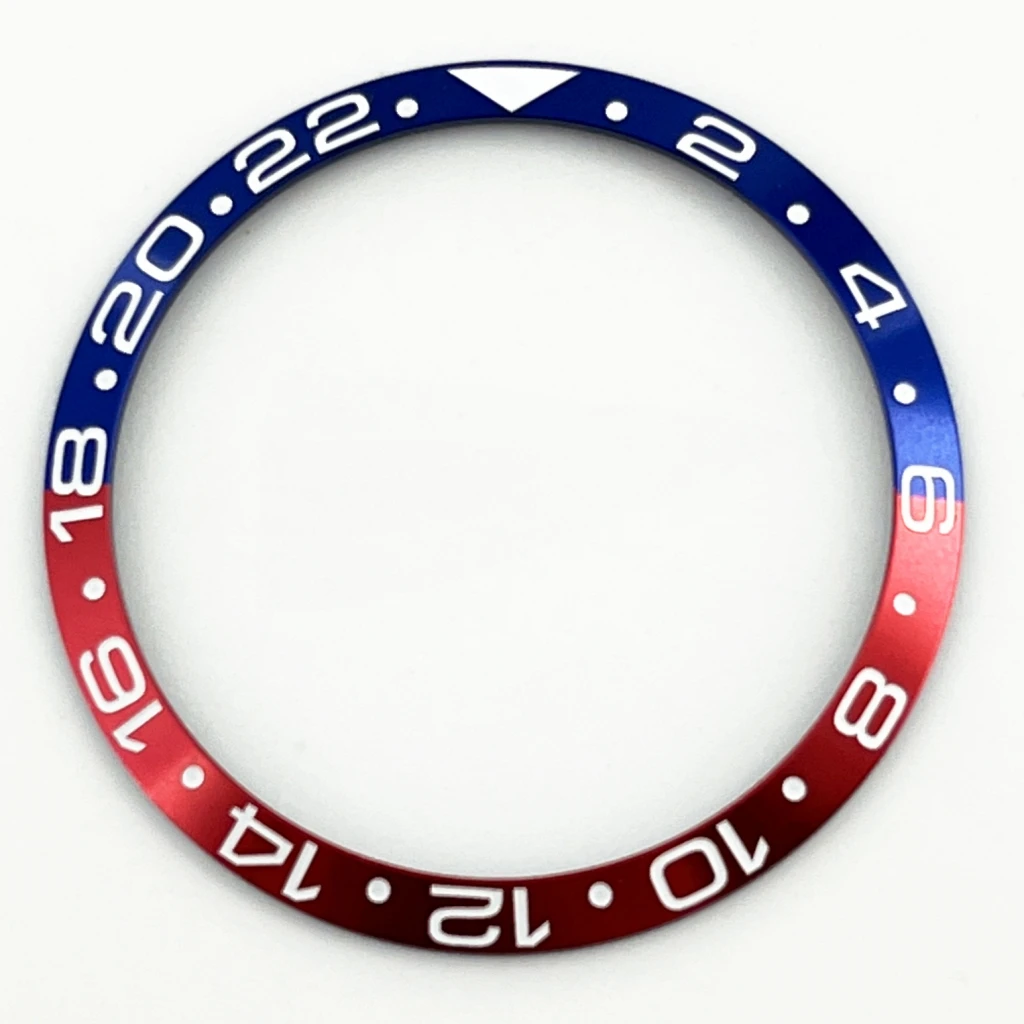 High-Quality Ceramic/Aluminum Bezel Insert for Men's 39mm Watch Case