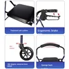 Elderly Rehabilitation Walking Aid Crutch and Walking Assistant Sit-able Pushcart with Support Anti-fall  for Seniors 4