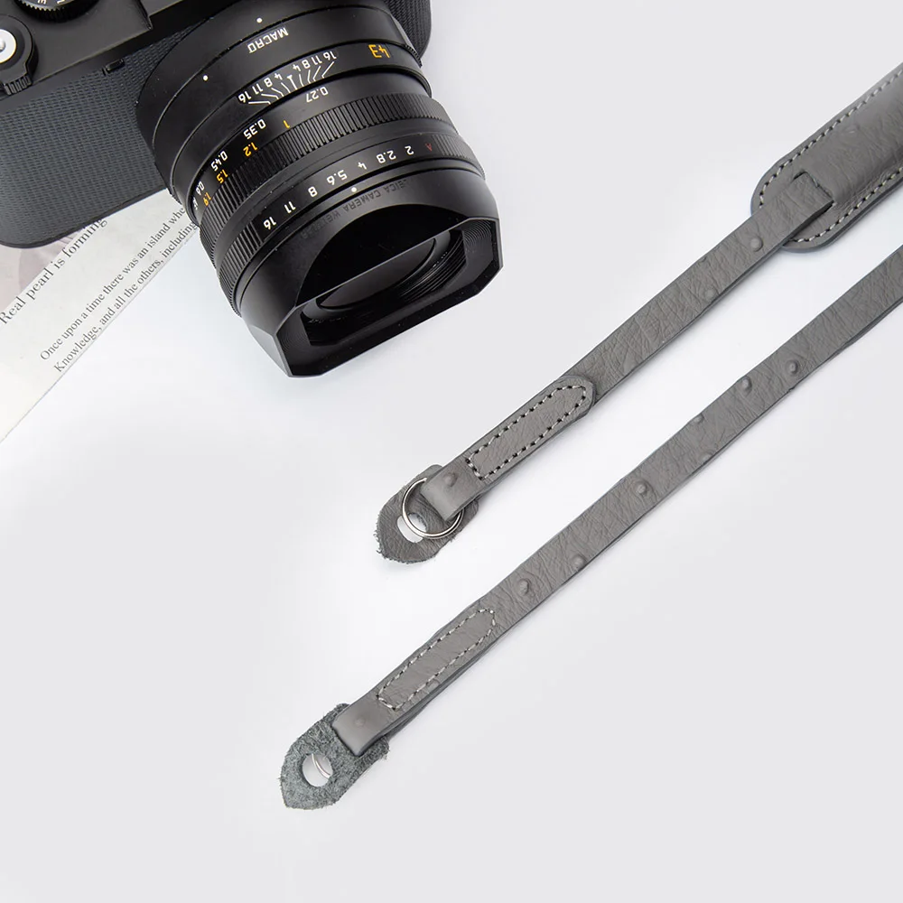 115cm 유니버설 가죽 카메라 넥 스트랩 숄더 스트랩 숄더 슬링 벨트 라이카 후지필름 니콘 DSL DSLR 카메라용