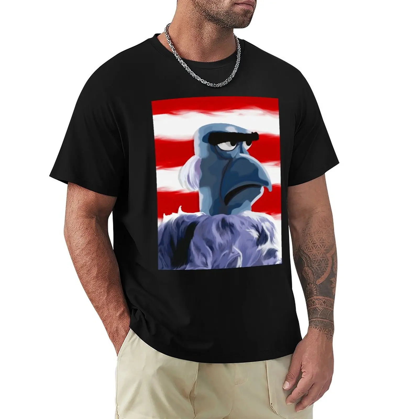 

Sam Eagle Portrait Painting (version 1/2) T-Shirt graphics t shirt funny t shirt funny t shirts t-shirts man t shirts men