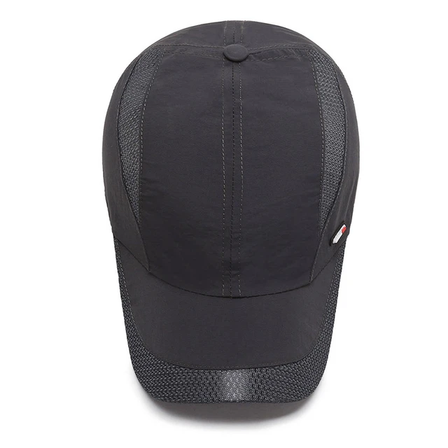  - New Spring Summer Men Baseball Caps Male Breathable Mesh Snapback Hats Black Sport Dad Fishing Hats Cap For Men Dropshipping