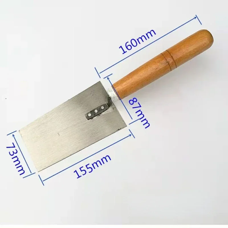 Concrete Trowel 1pcs large size Cement Float Margin Bucket Stainless Steel Finishing Spatula Construction Tools Wooden
