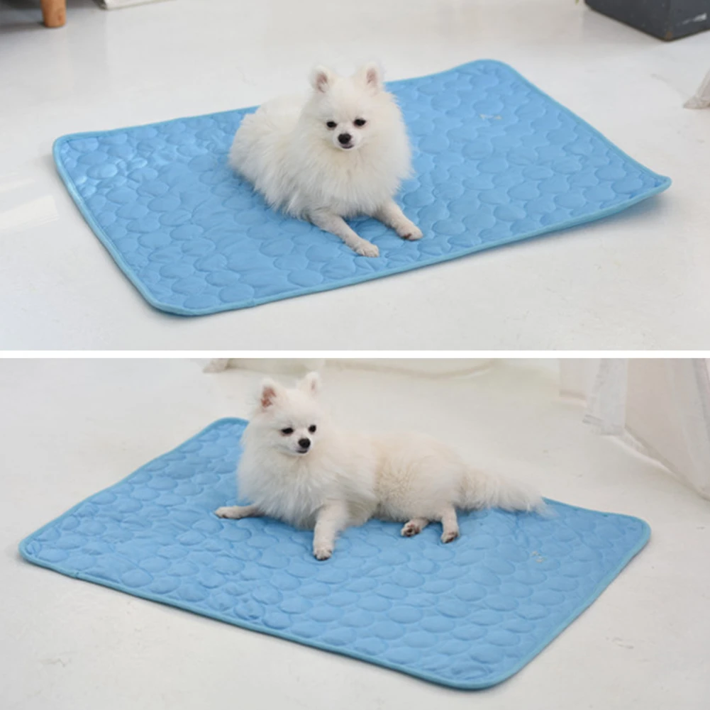 Cojín refrigerante para perros y gatos, esterilla, cama transpirable, lavable, para perros de todos los tamaños, de | - AliExpress