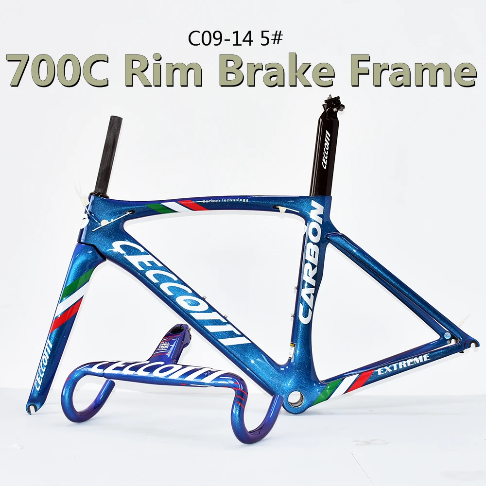 Carbon Bike Frameset Chameleon For BB68 Road Bike V Brake