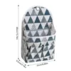Wall Mounted Clothes Storage Bag Bathroom Dirty Clothes Basket Door Fabric Hanging Pocket Underwear Socks Laundry Clothes Bag 6