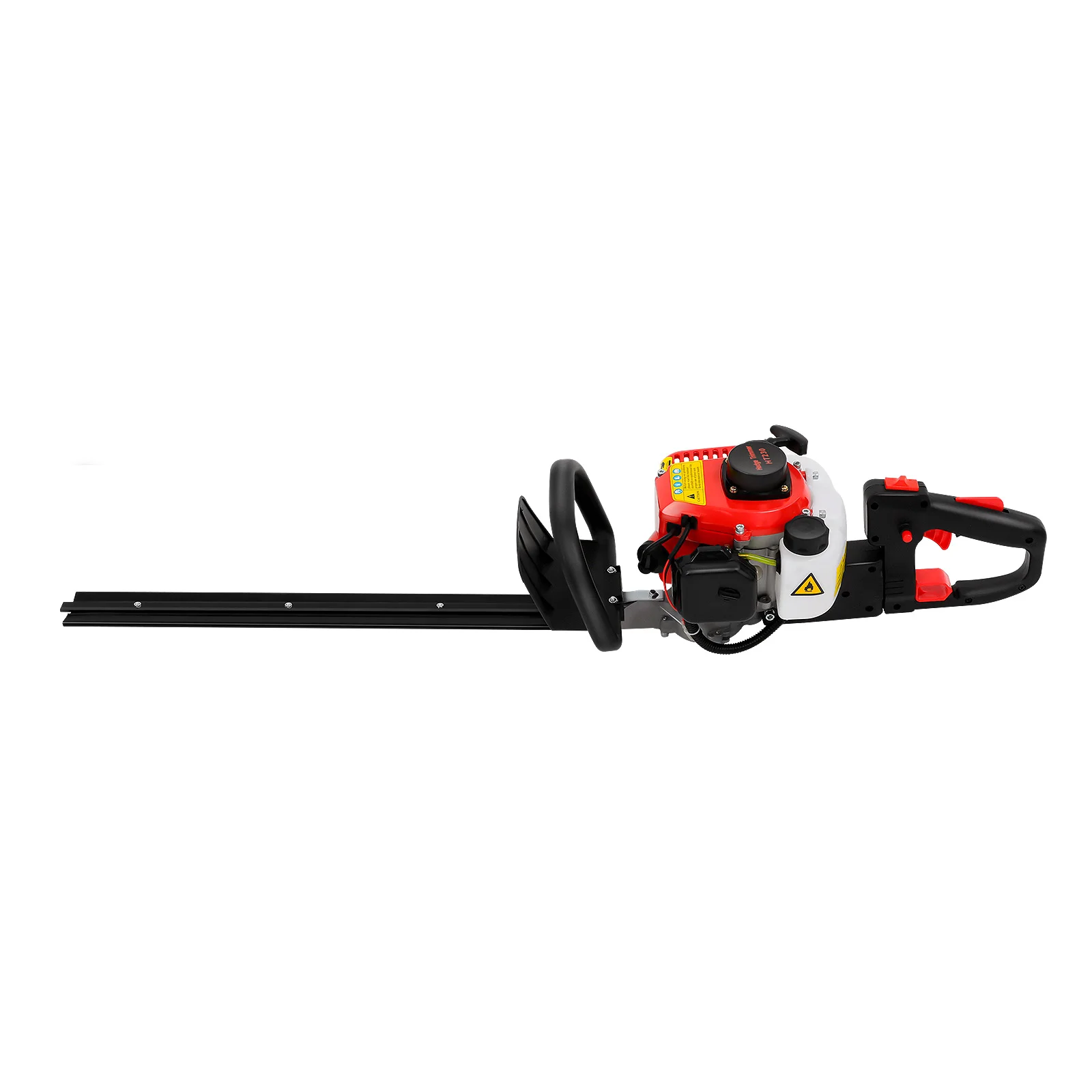 22-Zoll Doppelklingen-Heckenschere 22,5cc Benzin-Heckenschere 2-Takt-Zylinder 180 ° Drehbarer Griff zum Beschneiden von Ästen – Detail 12