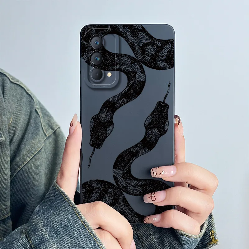 Soft Silicone Fashion Flower Printed Phone Case for Realme GT Master Edition