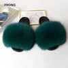 Summer Women Fur Slides Fluffy Furry Slippers Indoor Fuzzy Flip Flops Casual Outdoor Flat Ladies Fur Sandals Plush House Shoes 1