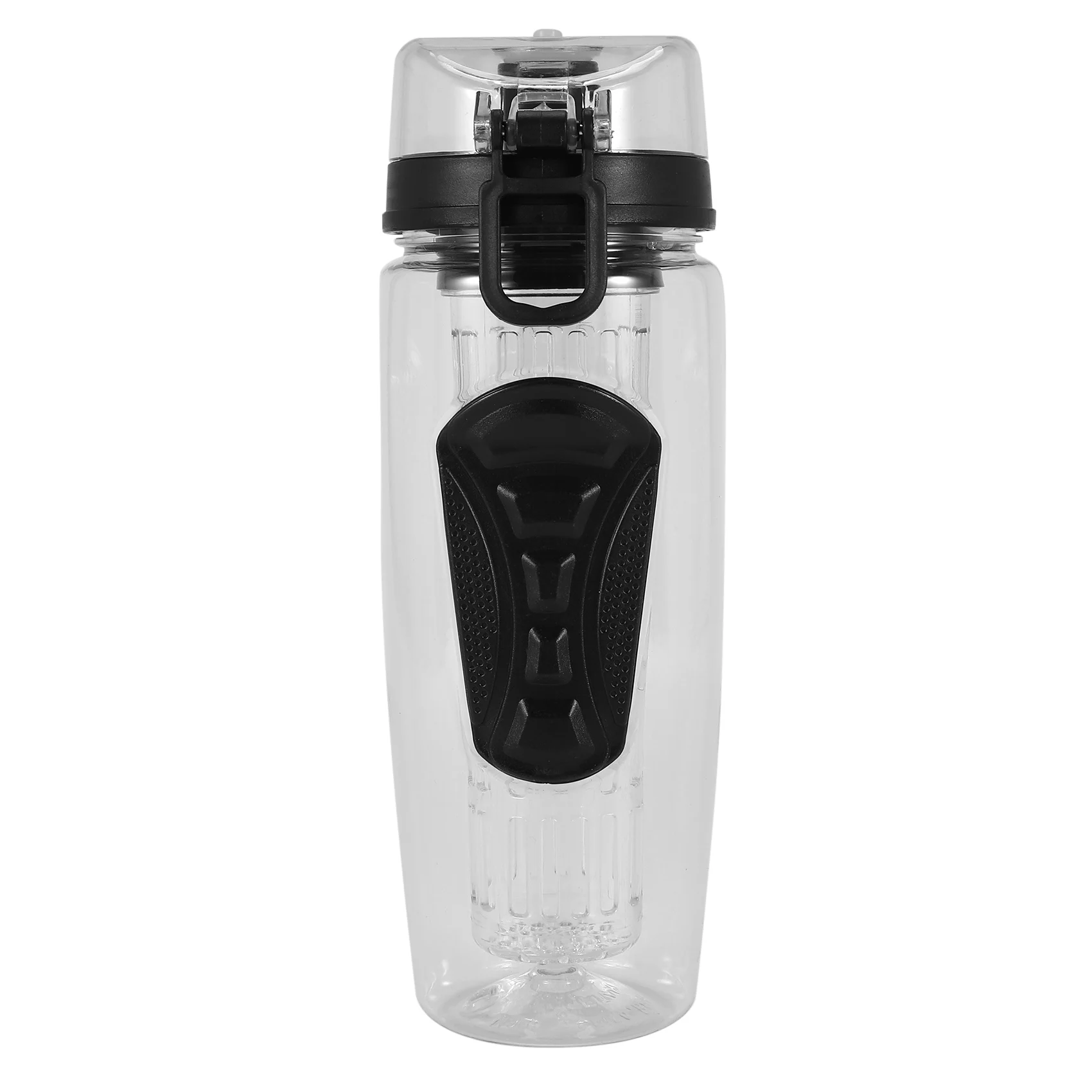 

1000ml/32oz Fruit Infusing Infuser Water Plastic Sports Detox Health black