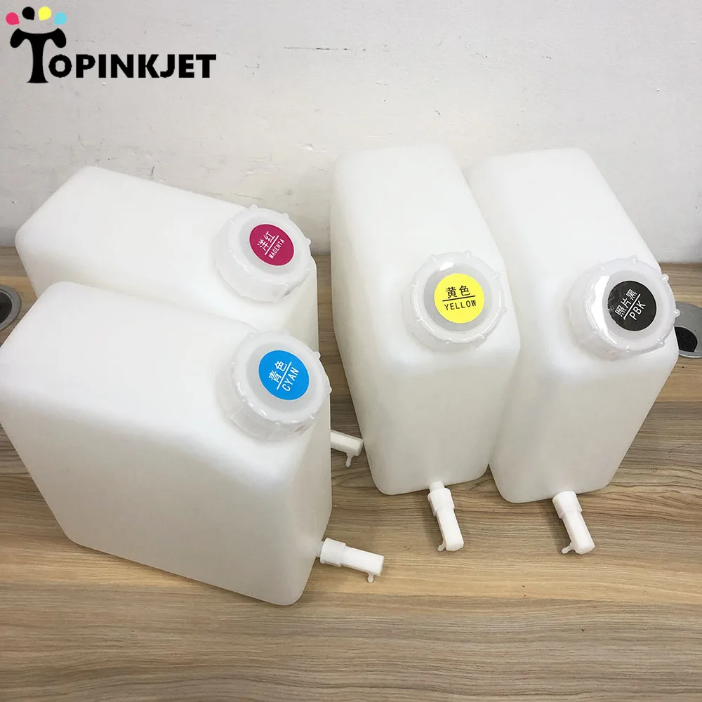 Continuous Ink Supply System 4 Color Ink Bottle For Bulk Ink System For Roland Mutoh Mimaki All large Format Printer Tank