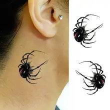 

Spider Pattern Removable Waterproof Body Art Temporary Tattoo Sticker Decal