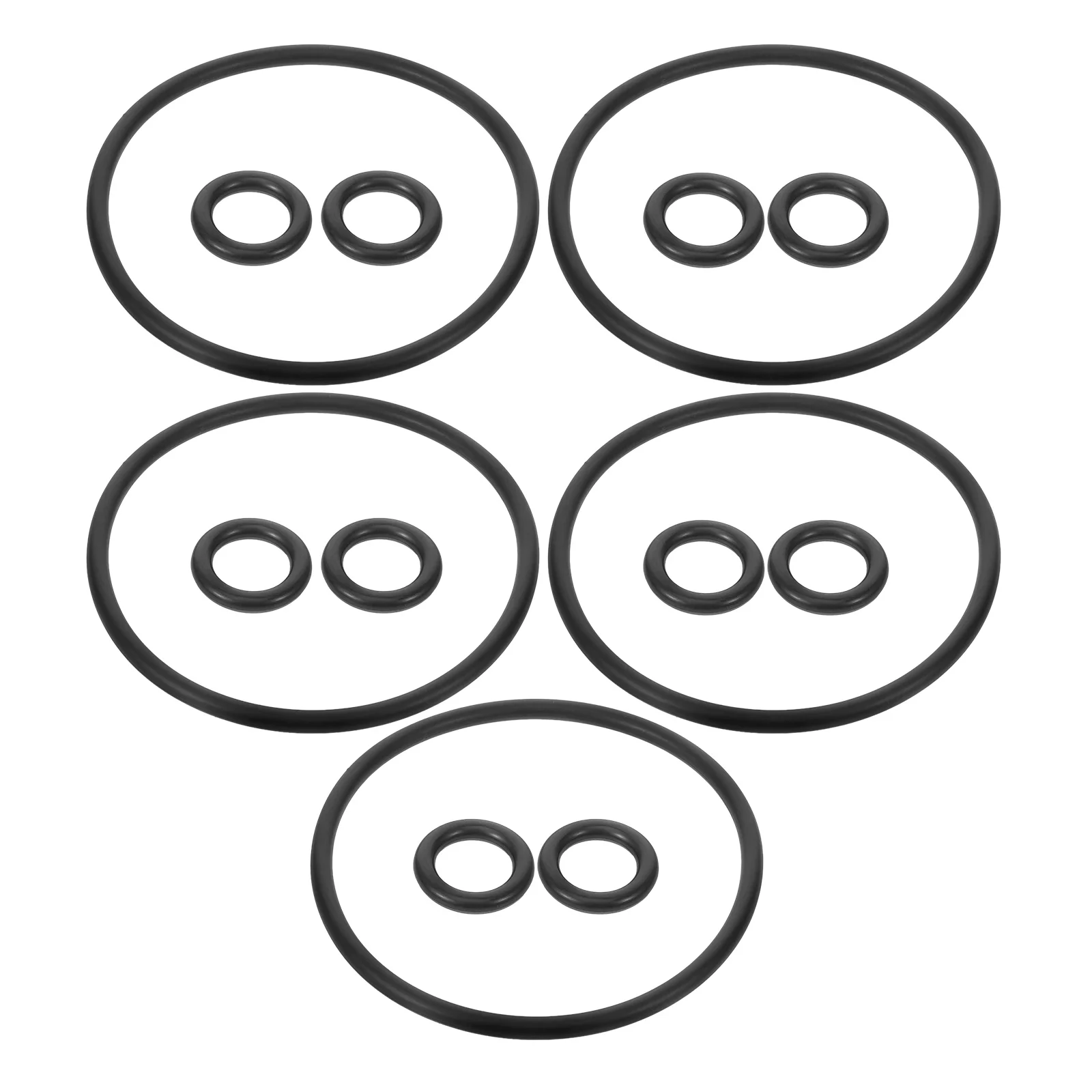 15Pcs Pool Diverter Valve Part Silicone Seal Ring Pool Valve Seal Ring Silicone Sealing Circle for Valve