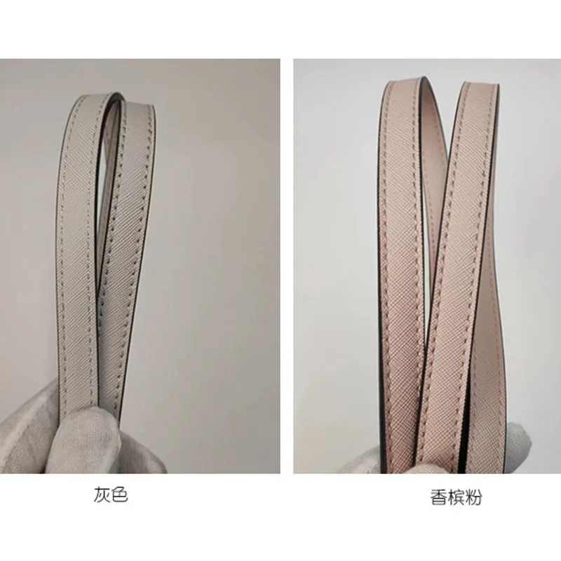 2Pcs 80cm Tote Bag Belt Detachable Leather Handle Strap Band Lady Shoulder Bag DIY Replacement Short Handbag Bag Strap Custom
