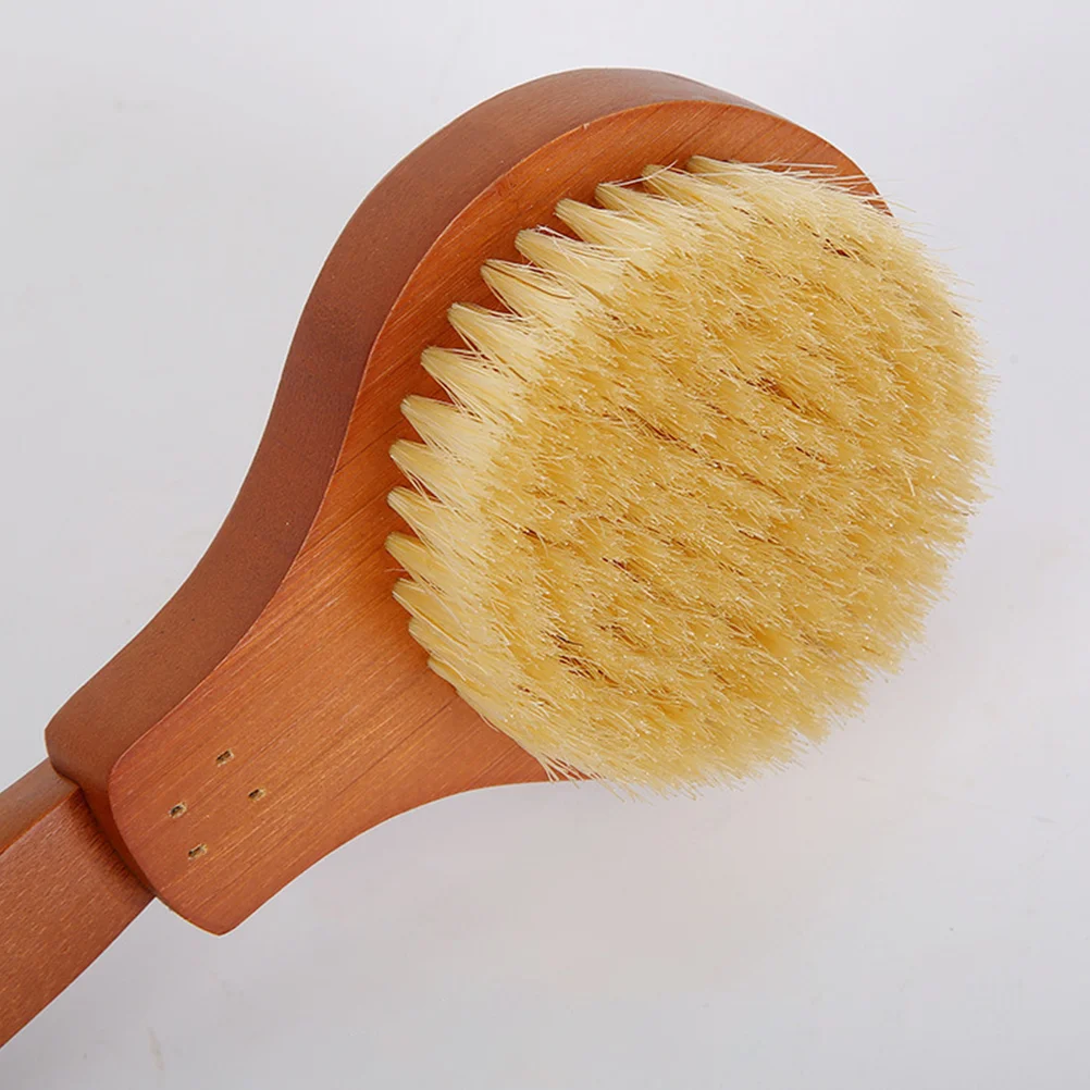 

Back Brush Bath Scrubber Dry Brushing Body Shower for Men Showering Long Handle