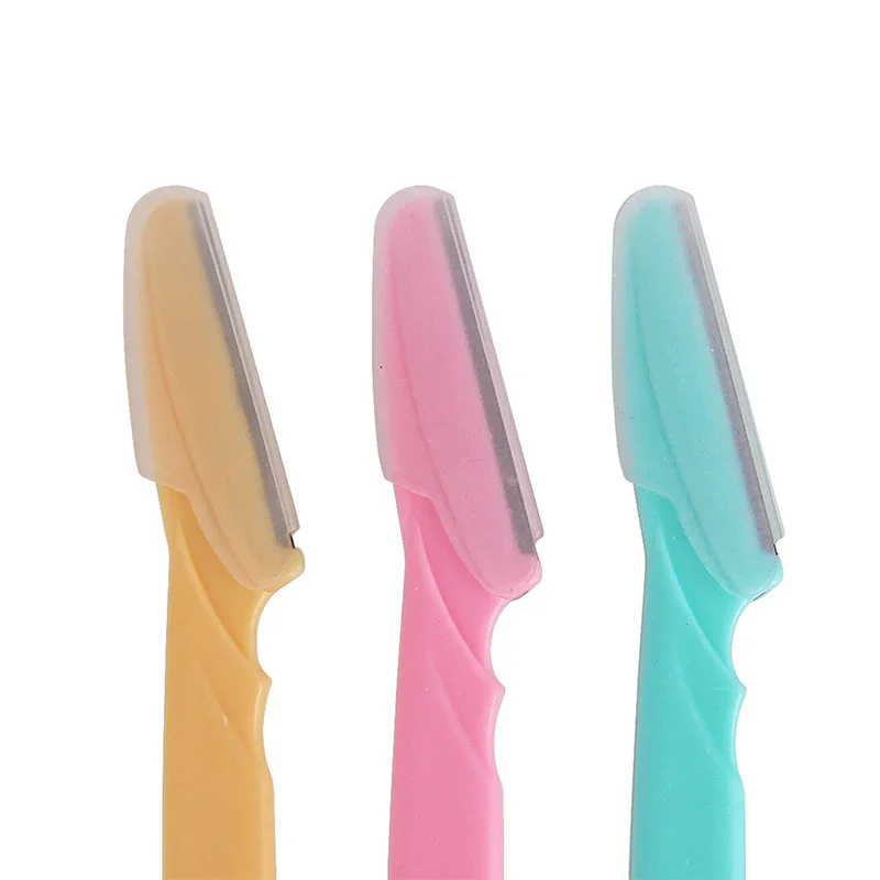 6pcs/Set Eyebrow Trimmer Facial Body Hair Remover Cutter Scissors Eyebrow Razor Shaver Shaper Eye Brow Shaping Tool Face Makeup 4