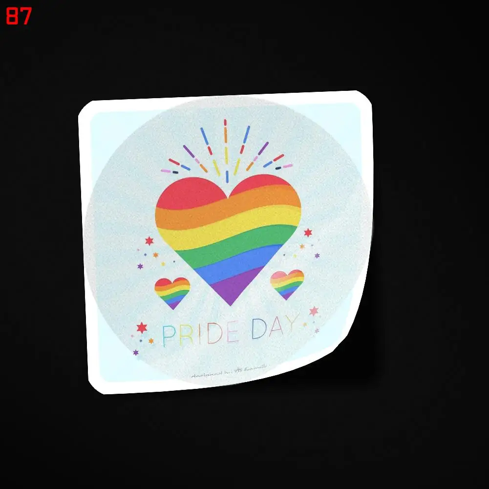 

PRIDE MONTH 00087 Sticker for Laptop Decor Bedroom Car Cute Cartoon Art Fashionable Public Suitcase