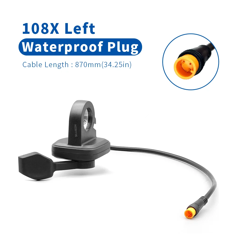 Universal Voltage Ebike Thumb Throttle with 3 Pin Connector