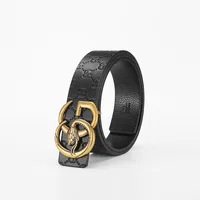 Luxury Brand Men Belt High Quality Leather Business Designer famous Belts for men Jeans Strap Male Metal Buckle belt