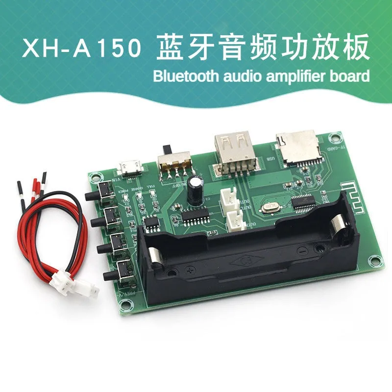 

Bluetooth-усилитель, 5 Вт * 2, USB, TF-карта