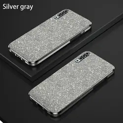 Custodia in silicone con placcatura glitter in gradiente di lusso - Case per telefono elegante e protettiva