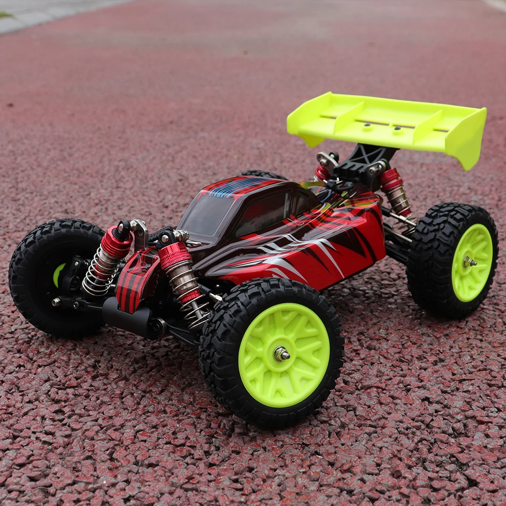 1/14 RC Drift Buggy 4x4 with Aluminum Chassis Metal Shock Absorber Remote Control Truck for Adults High-Speed Vehicle Toy Models 4
