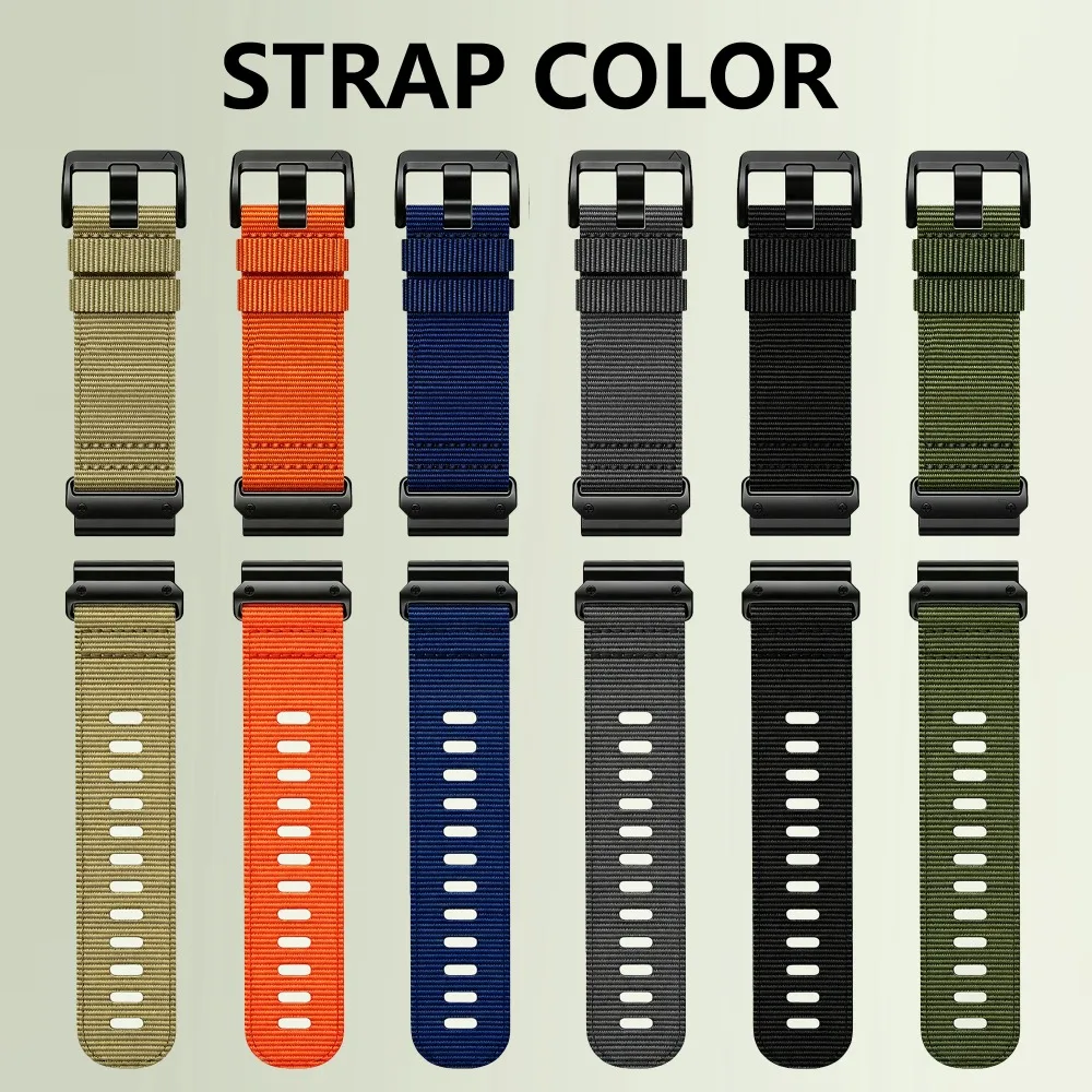 QuickFit Nylon Strap in 26mm/22mm - Premium Watch Bracelet