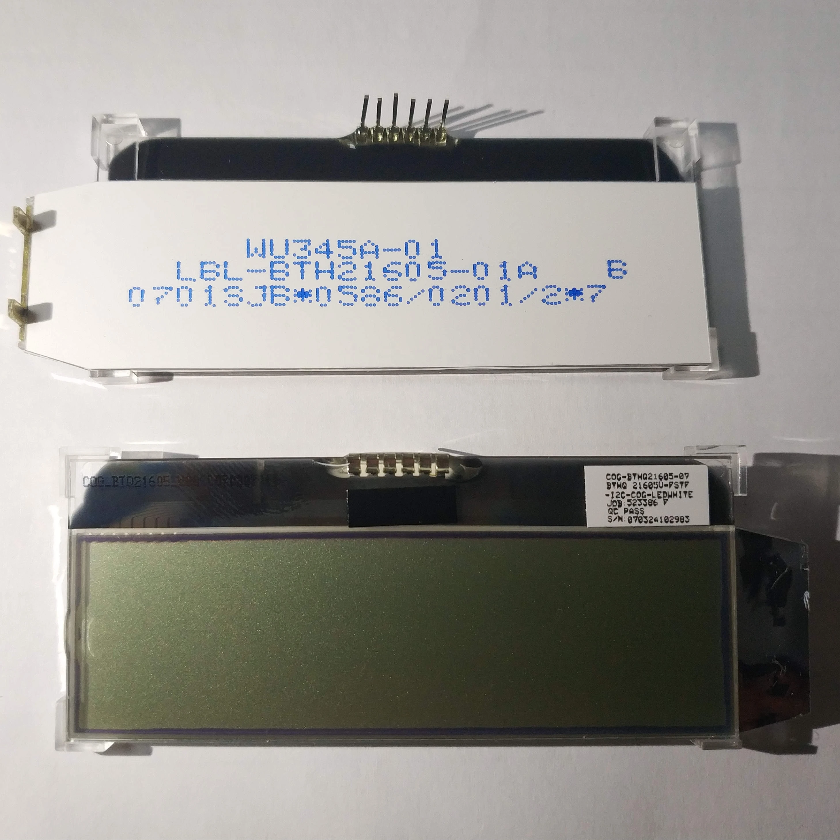 BTHQ21605V-COG-FSTF-I2C-LED-WHITE LCD Character Module (Electronic Components parts New and Orignal Ic Chips)
