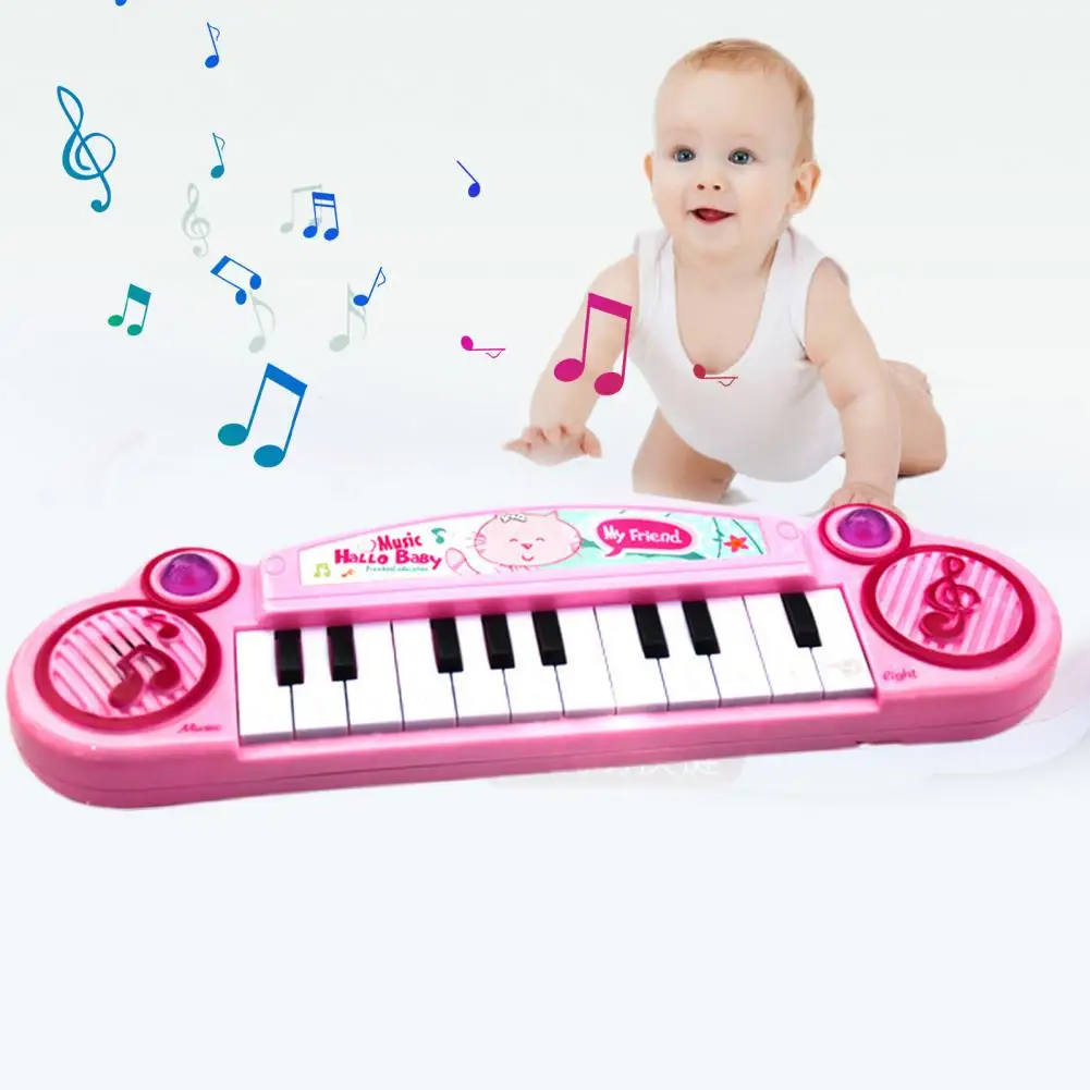 

Sturdy Universal Kids Electronic Keyboard Toy Electric Piano Toy Portable Smooth Surface